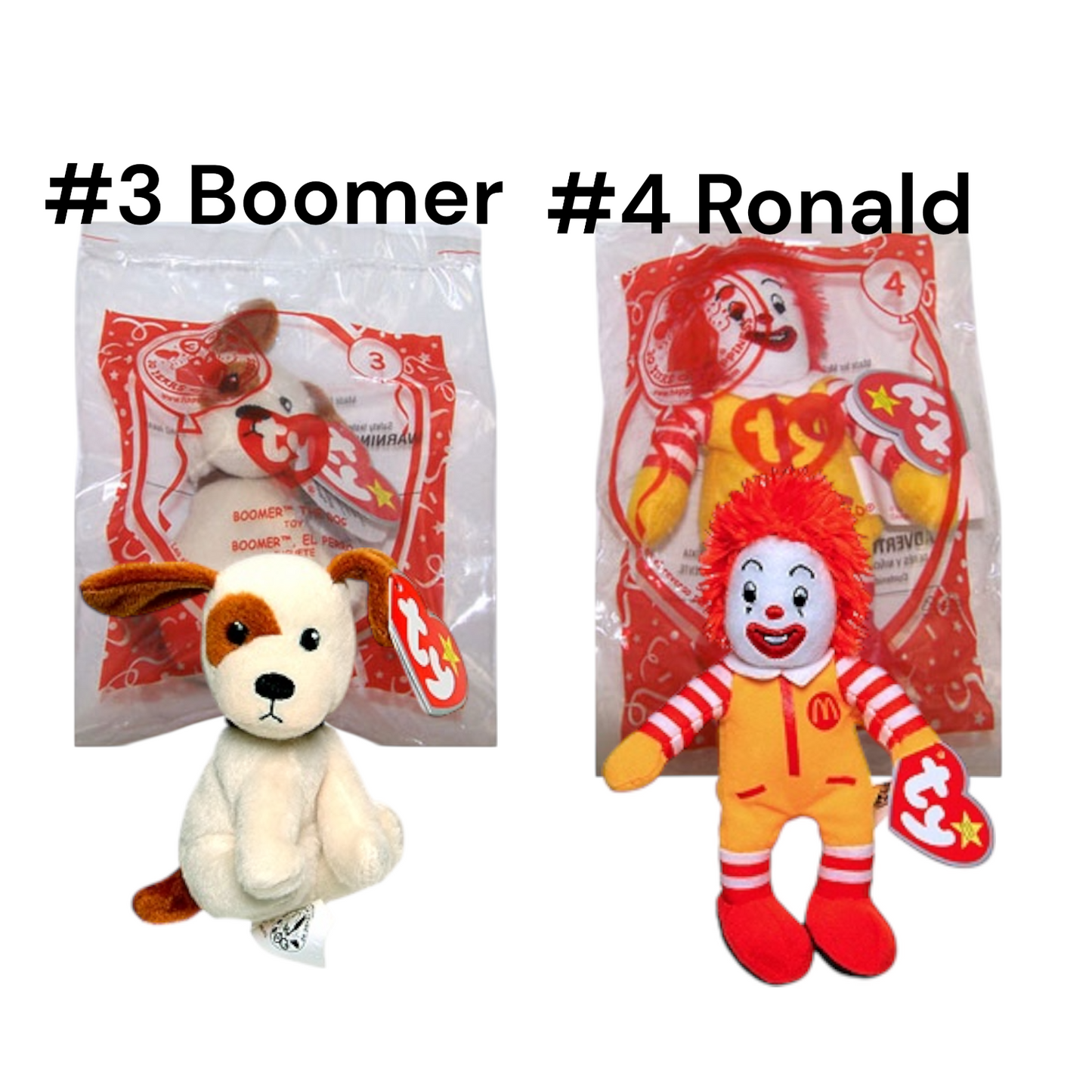 McDonald’s 2009 Ty Teenie Beanie Babies 2.0 30th Anniversary