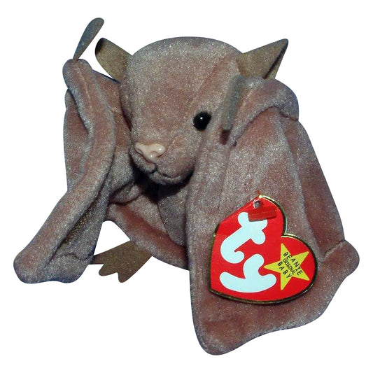 Ty Beanie Babies Batty The Bat Tan or Tie dye choose option