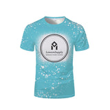 FAUX BLEACH Sublimation T-Shirts 95% Polyester Adult Sizes