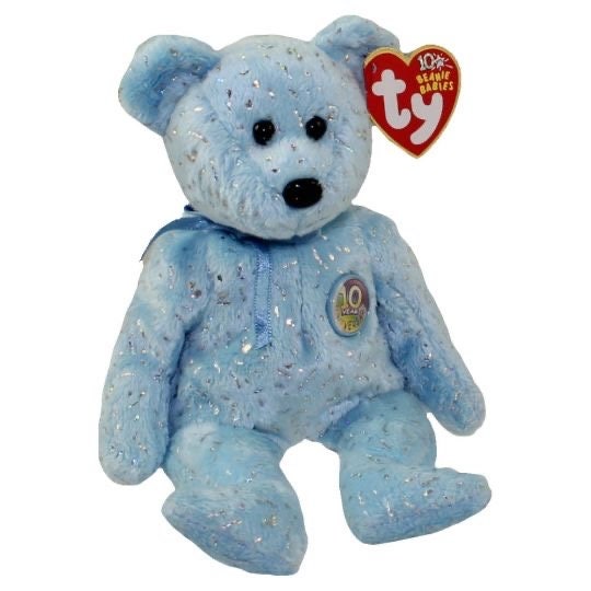 Ty Beanie Babies Decade The Bear 10th Anniversary Release