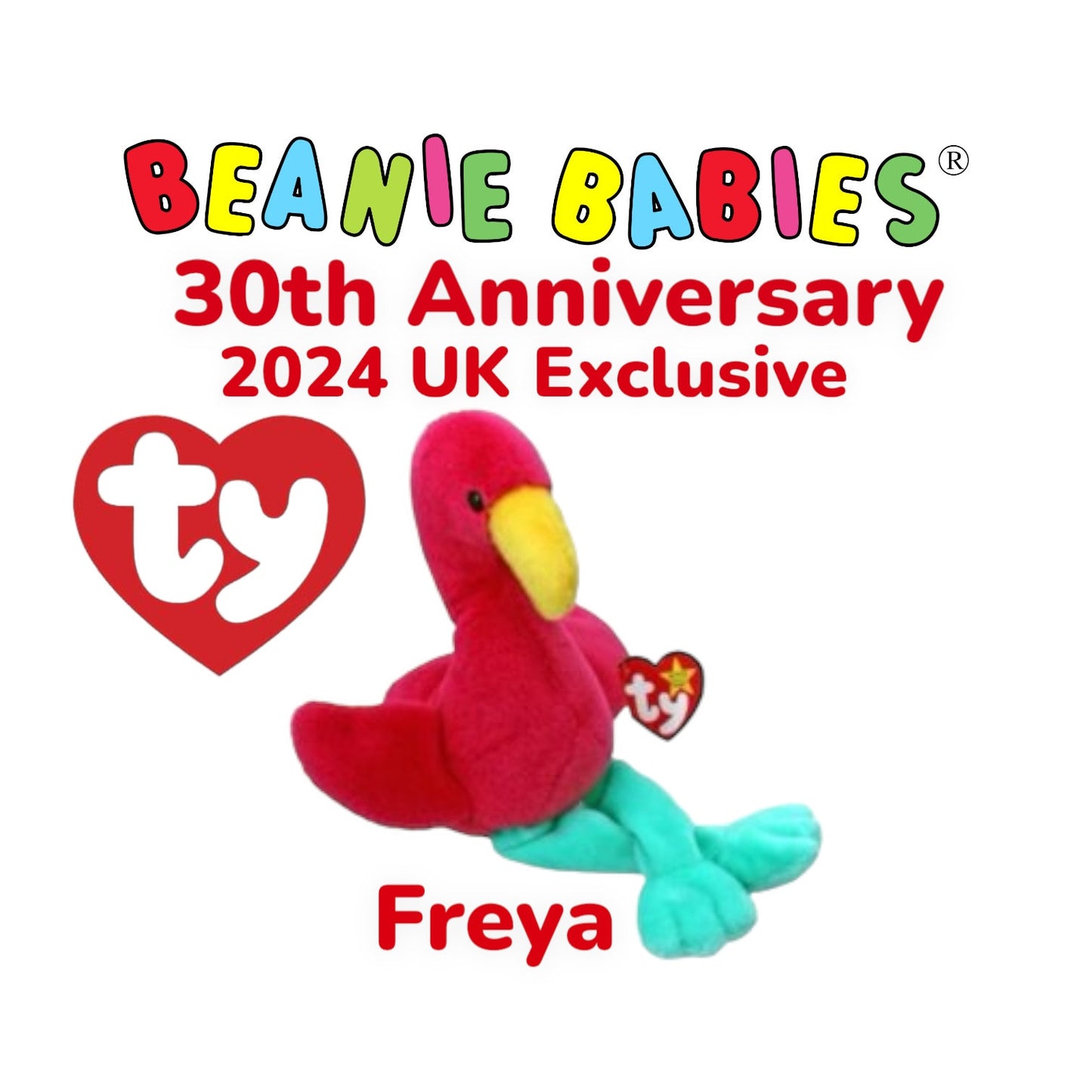 Ty Beanie Babies 30th Anniversary Releases UK EXCLUSIVES