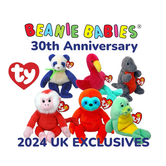 Ty Beanie Babies 30th Anniversary Releases UK EXCLUSIVES
