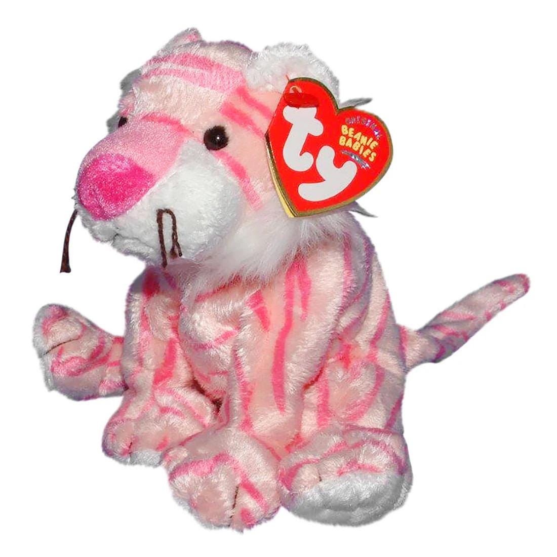 Ty Beanie Babies Circus Collection Juggles The Clown Bear, Mystique, Jimbo, Giraffiti, Vegas, Kookie