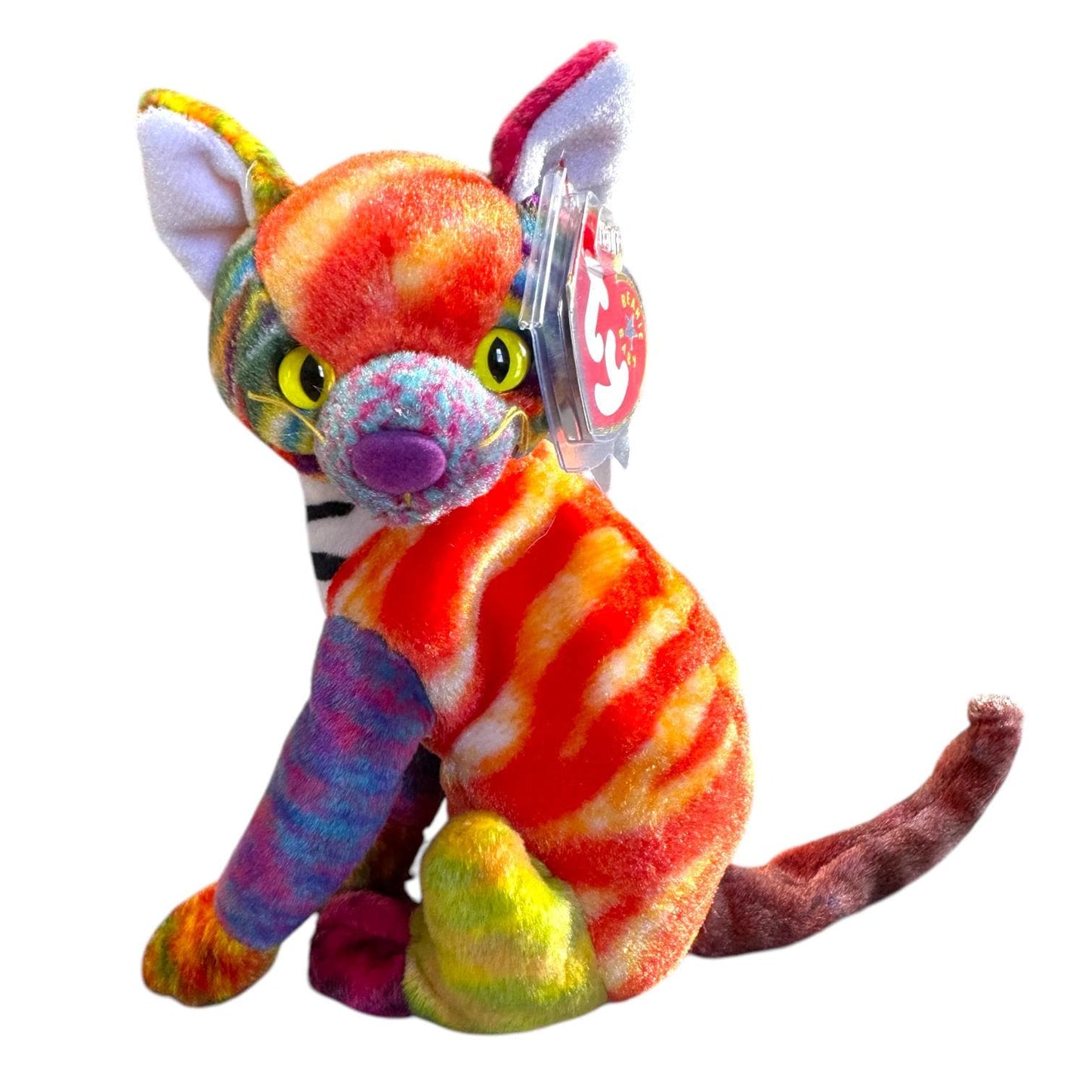Ty Beanie Babies Cats Fleur Mattie Kooky Kaleidoscope Siam Delilah Jaz Tangles