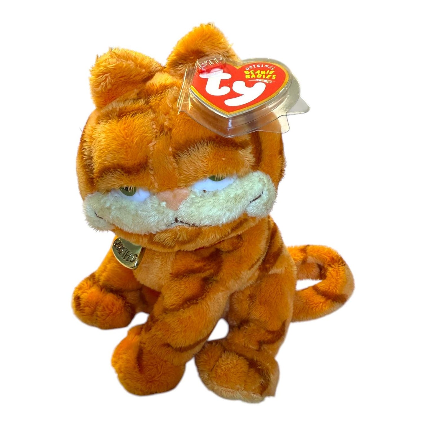 Ty Beanie Babies Garfield And Friends Pooky Bear, Pooky Buddy, Louis, Nermal, Arlene, Odie, Luca, Garfield, Cool Cat