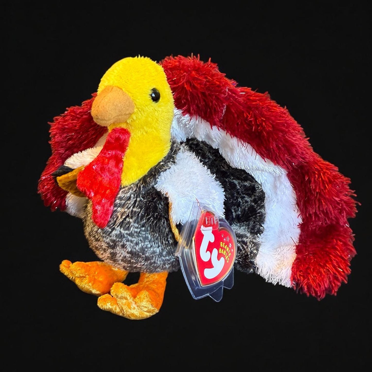 Ty Beanie Babies Turkey’s Gobbles, Drumstick, Giblets, Lurkey, Tom-e, Tommy, Turk-e