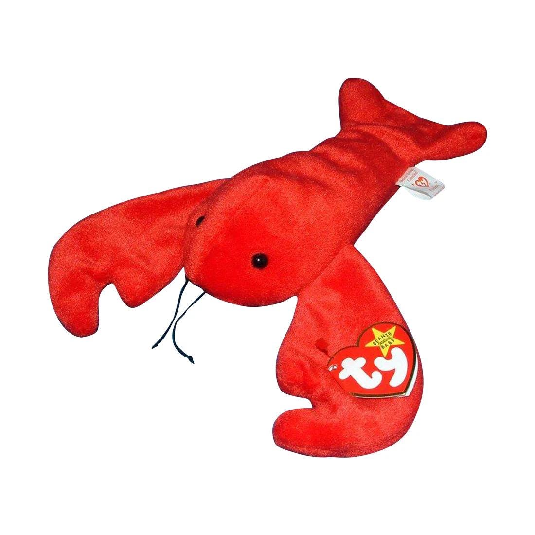 Ty Beanie Babies The Original 9 Beanies Patti, Cubbie, Legs, Pinchers, Flash, Splash, Squealer, Spot, Chocolate