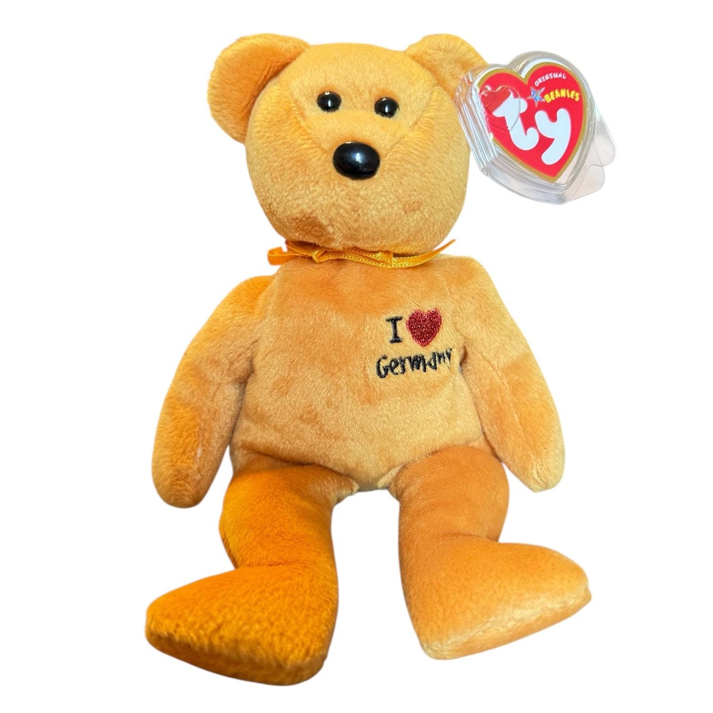 Ty Beanie Babies Germany Exclusives Graf Von Rot, Prinz Von Gold, Freiherr Von Schwarz, I Love Germany, Germania, Deutschland, Roger, Mary