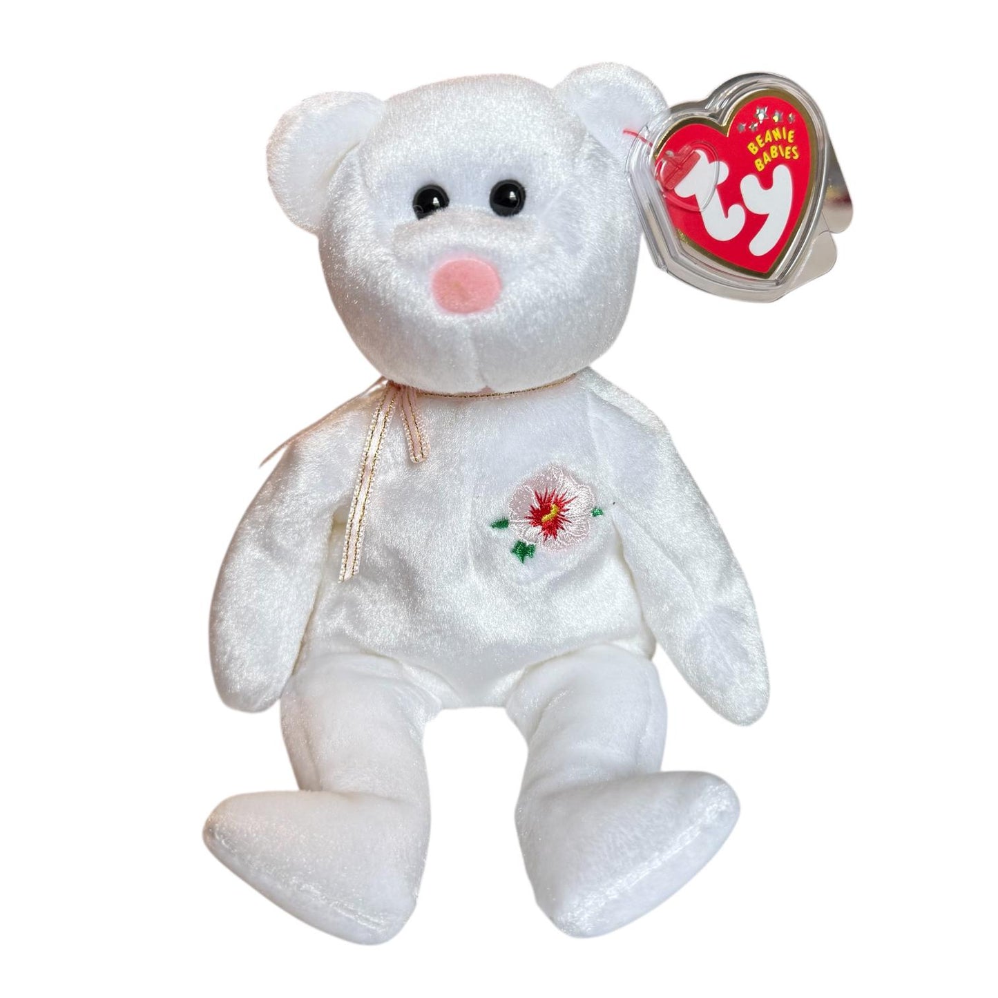 Ty Beanie Babies Asia Pacific Exclusive 2002 Mugungwha, Sakura 2, Wattlie, Vanda, Ferny, Bunga Raya