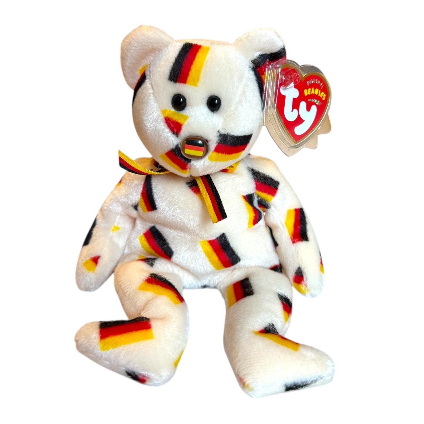 Ty Beanie Babies Flag Bears Discover, Pippo, Union, Piñata, Jack, Deutschland