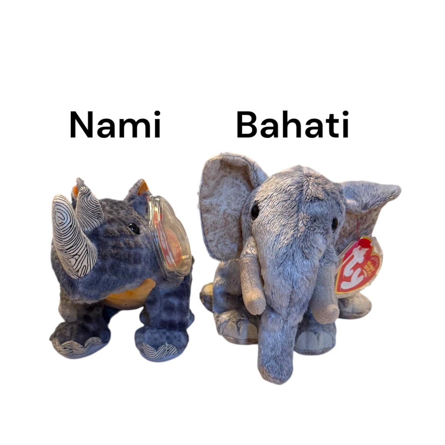 Ty Beanie Babies WWF World Wildlife Fund Ty Store Exclusives Chitraka, Sundar, Caipora, Shiloh, Icepack, Bahati, Li Mei, Pungo, Nami, Stony