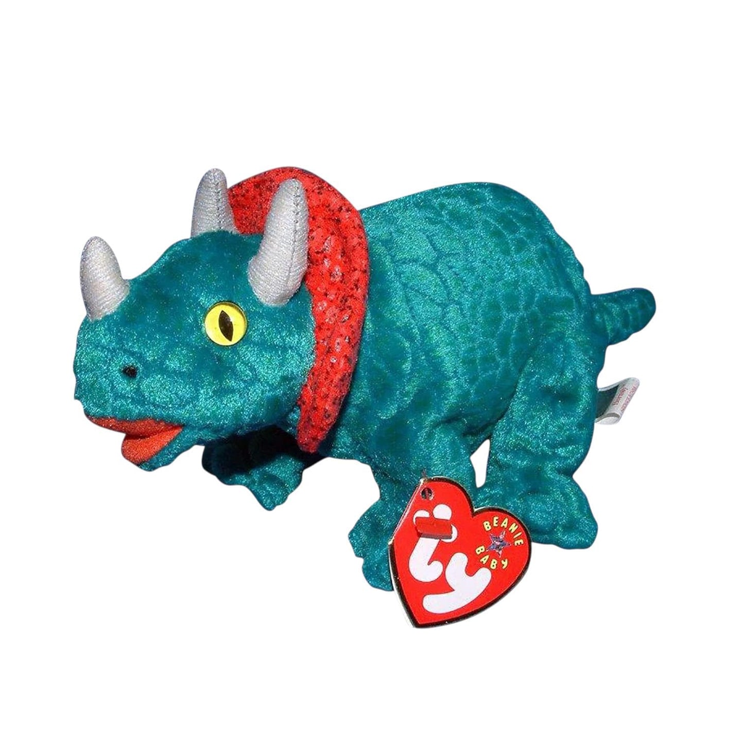 Ty Beanie Babies Dinosaur Prehistoric Reptiles Toothy, Tooter, Hornsly, Swoop, Glider, Scaly, Tyranno, Spikey, Swampy