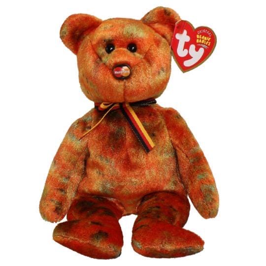 Ty Beanie Babies Mastercard Bears