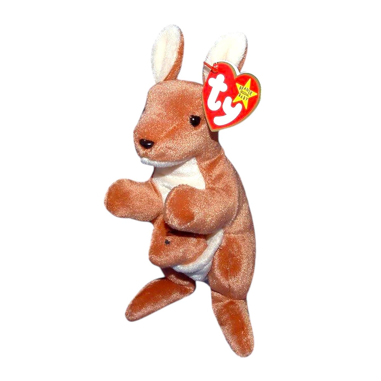 Ty Beanie Babies Kangaroo Willoughby, Pouch, Bounder, Pogo, Ricochet