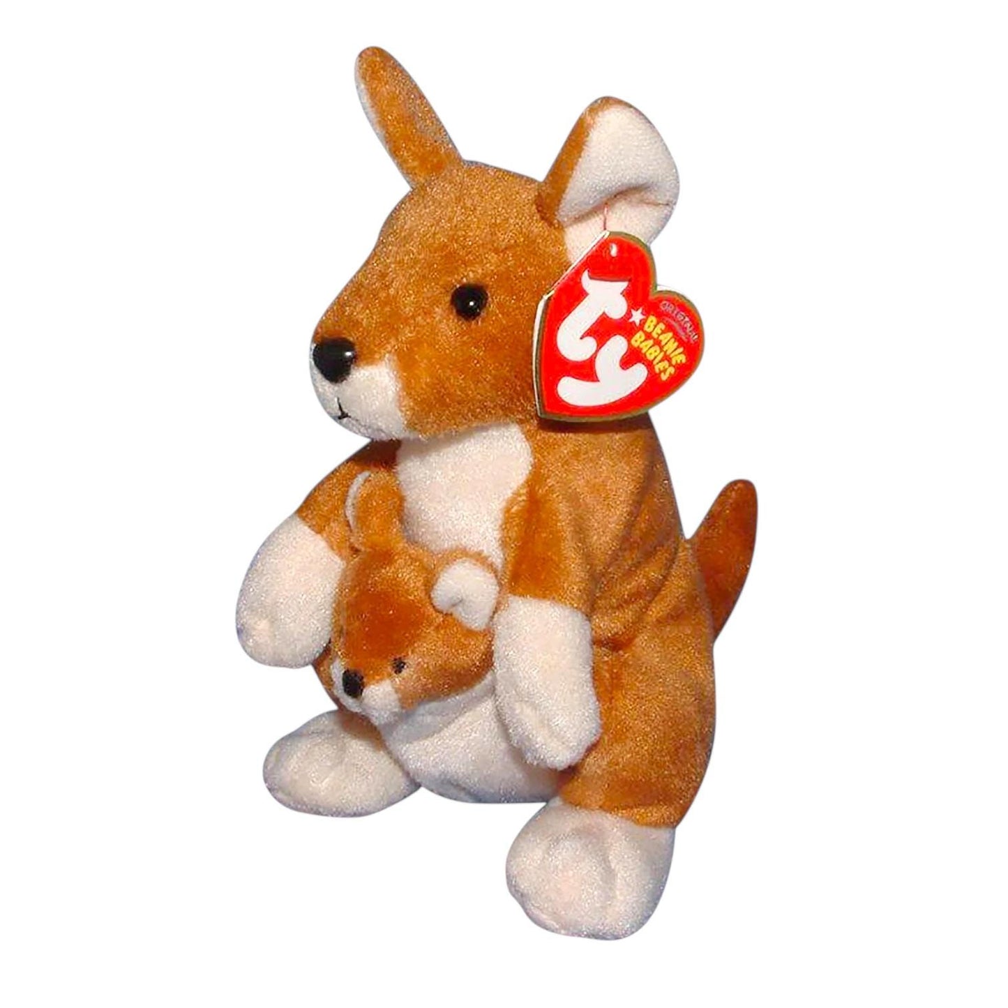 Ty Beanie Babies Kangaroo Willoughby, Pouch, Bounder, Pogo, Ricochet