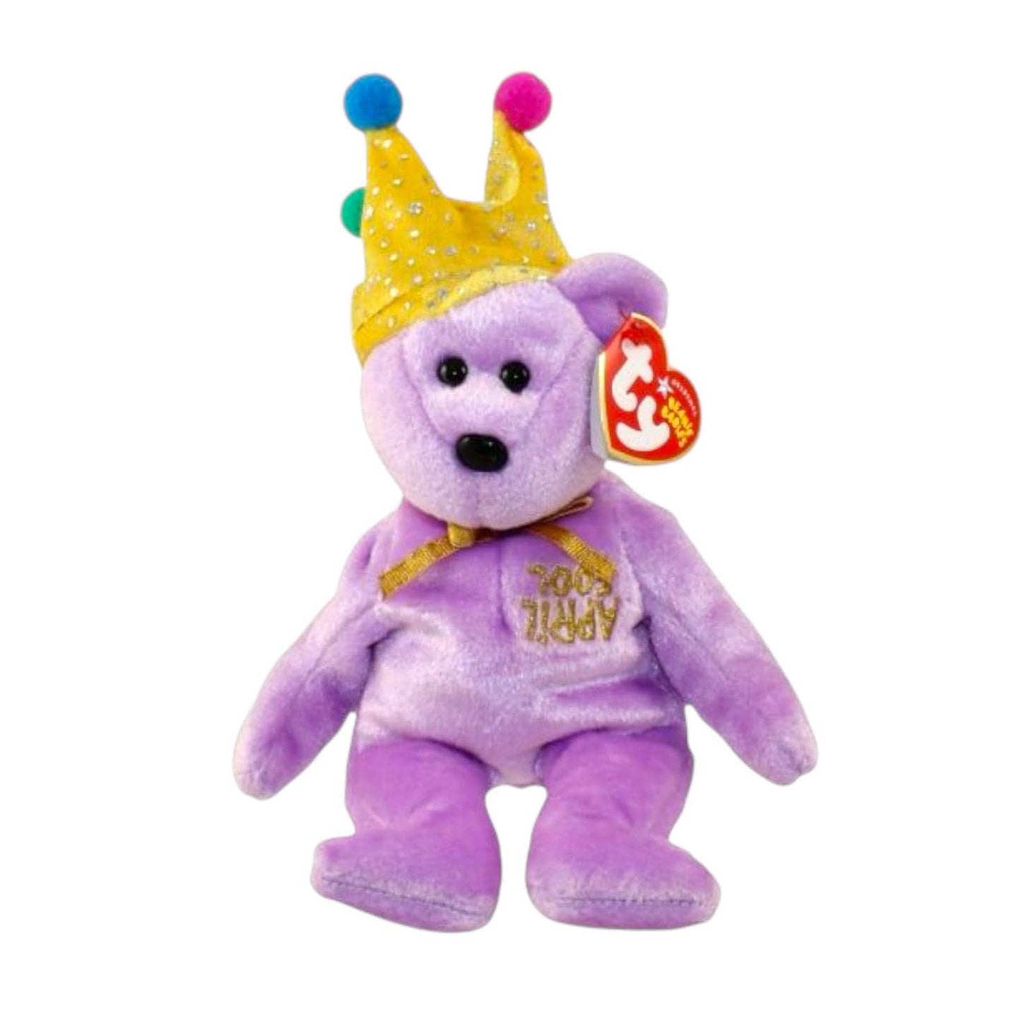 Ty Beanie Babies Bears April Fool, Jokester, Dimples, Johnny, 4-H, Clover, Thistle, Daffodil, Rose