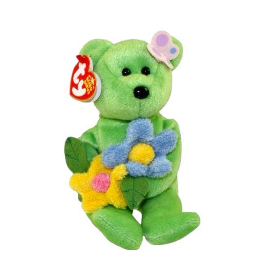 Ty Beanie Babies Bears Raine, Bluebonnet, Funky, Groovey, Bubbly, Toast, Fizz
