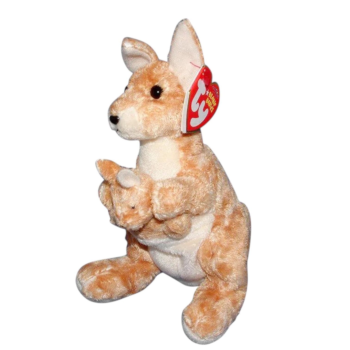 Ty Beanie Babies Kangaroo Willoughby, Pouch, Bounder, Pogo, Ricochet