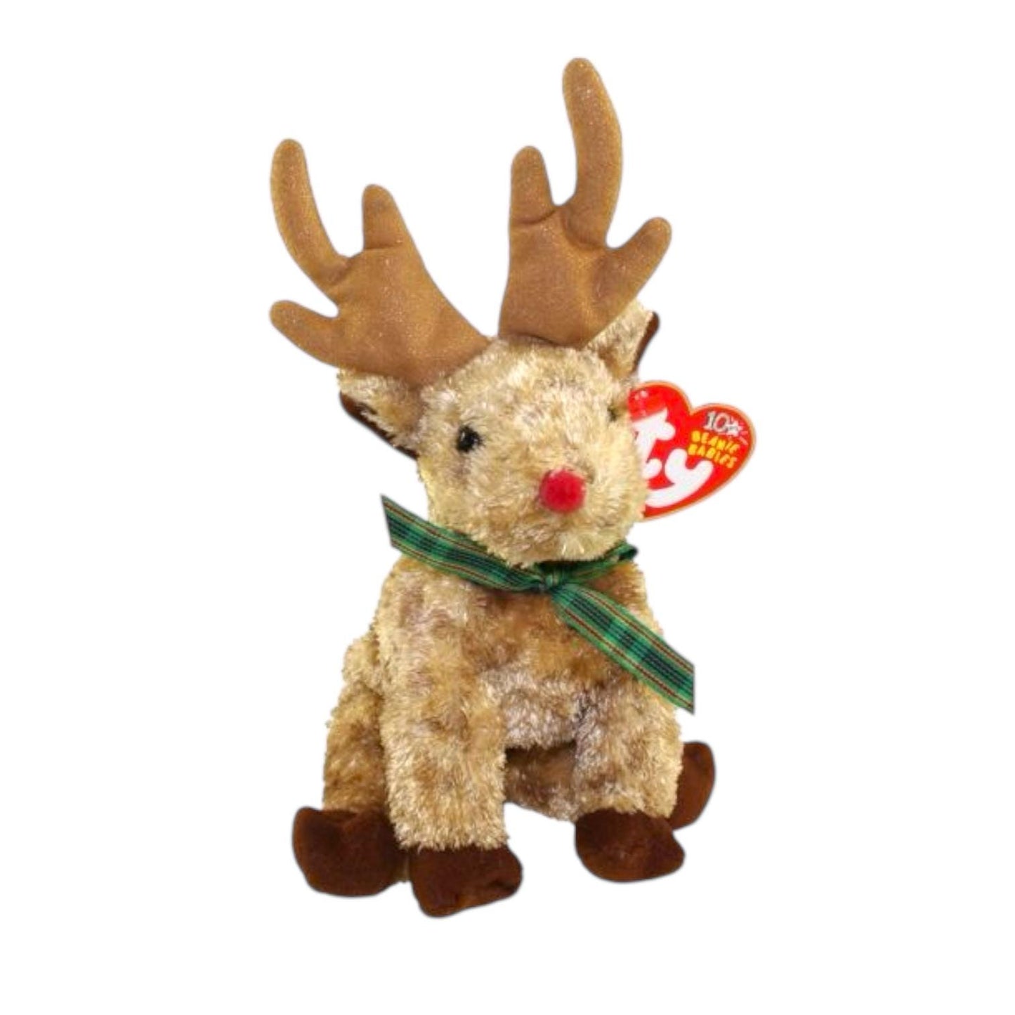 Ty Beanie Babies Reindeer Roxie, Sleighbelle, Rudy, Rooftop, Chestnut, Snocap