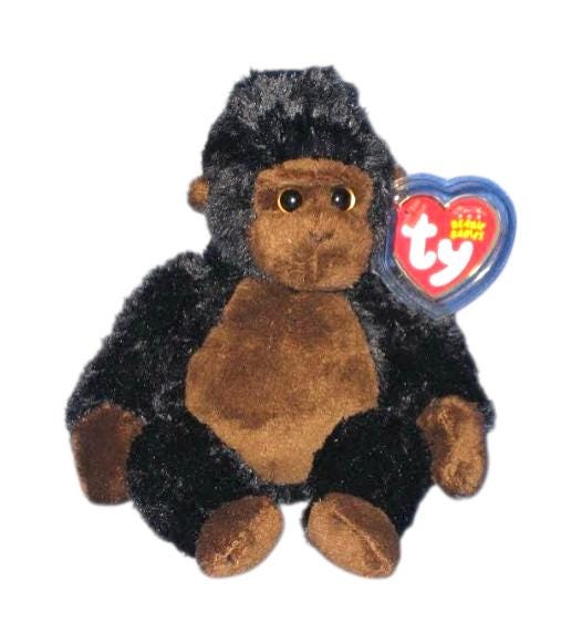 Ty Beanie Babies Monkeys Gorillas Virunga, Bongo, Missy, Congo, Schweetheart, Congo, Tumba, Hoodwink