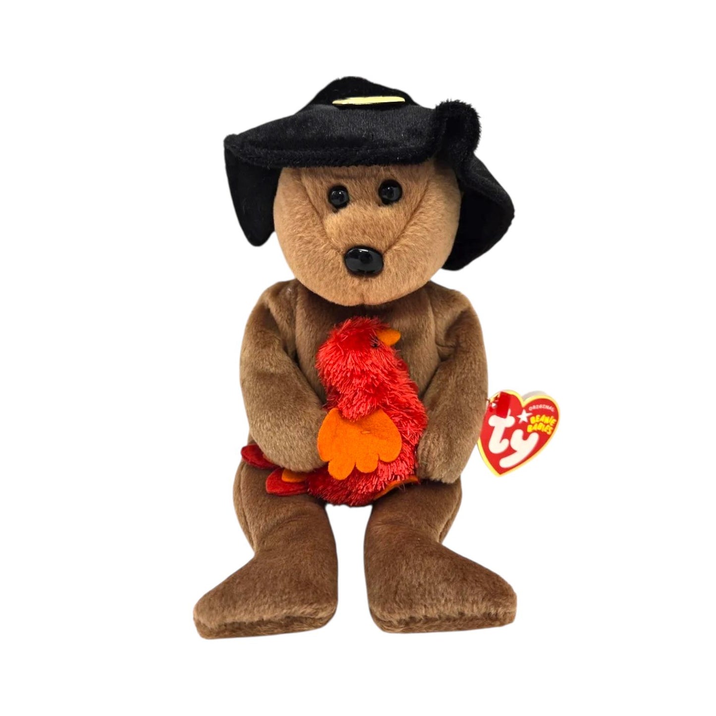 Ty Beanie Babies Thanksgiving Theme Leaves, Harvester, Gratefully, Thankful, Little Bear, Little Feather, Plymouth, Pilgrim