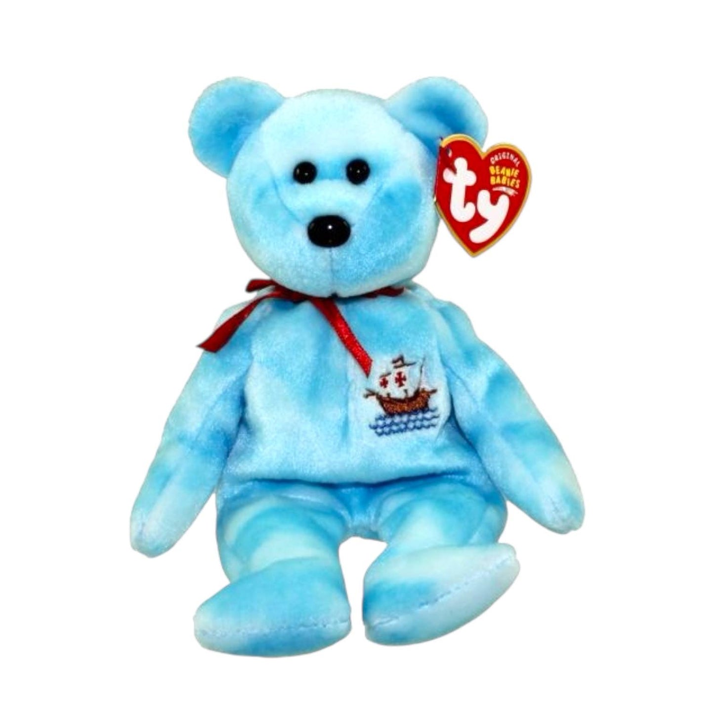 Ty Beanie Babies Christopher Columbus Ships Nina, Pinta, Santa Maria