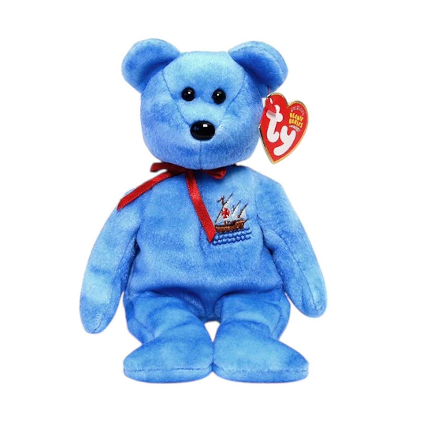 Ty Beanie Babies Christopher Columbus Ships Nina, Pinta, Santa Maria