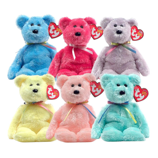 Ty Beanie Babies Sherbet The Bear -Choose Color-