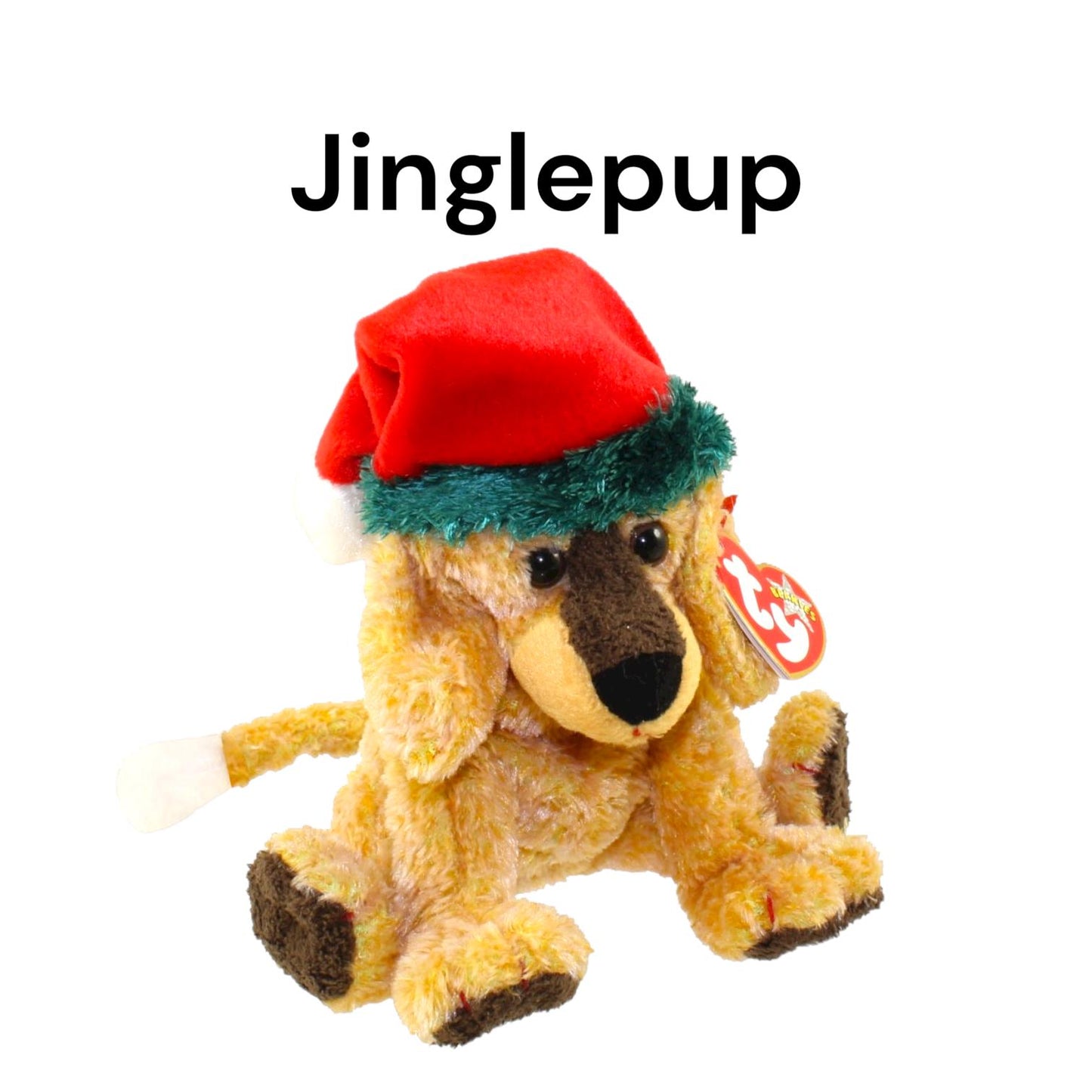 Ty Beanie Babies Winter Holiday Christmas Greetings, Ice Cubes, Chillingsley, Coolston, Coolstina, Mistletoe, Jinglepup, Halo, Herald