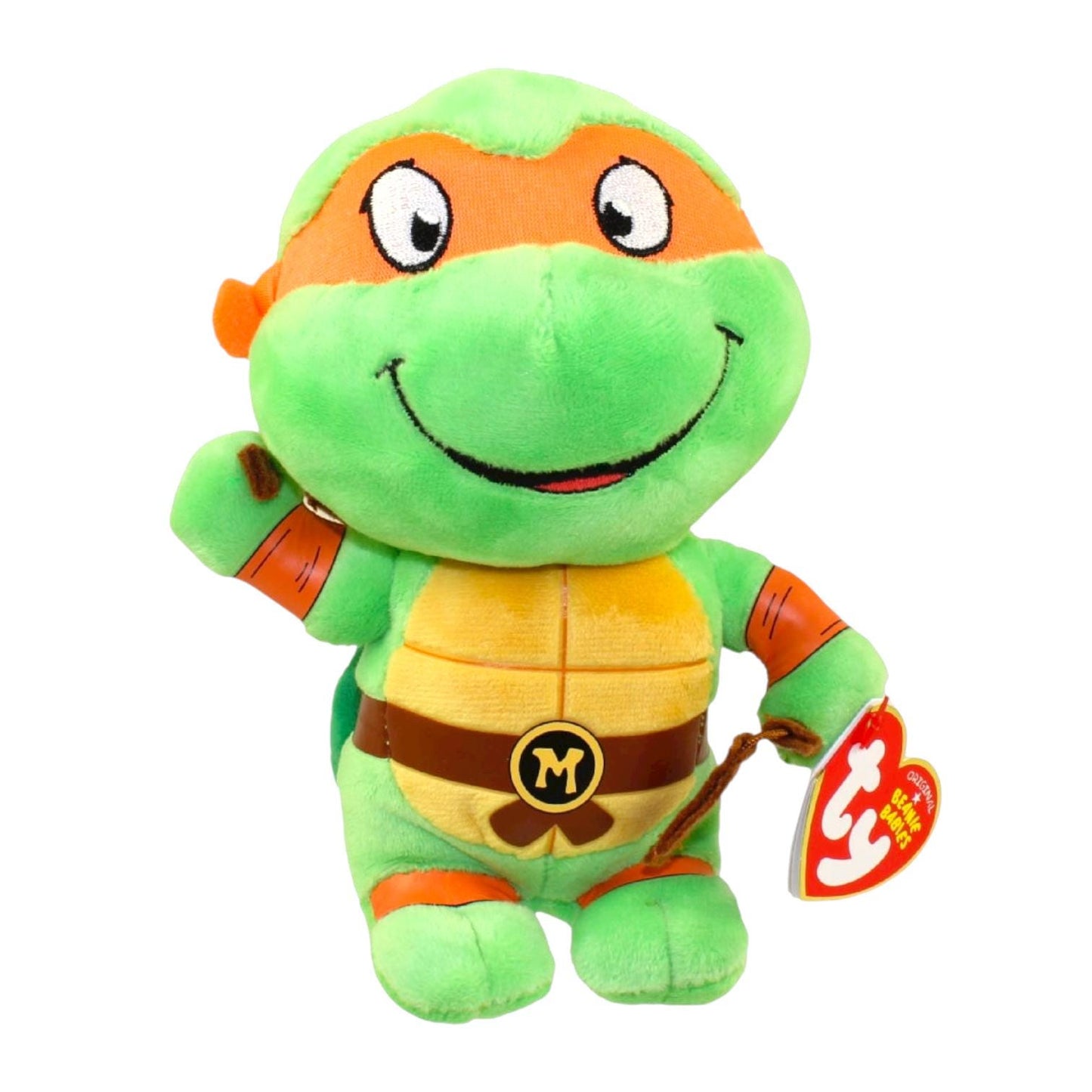 Ty Beanie Babies Teenage Mutant Ninja Turtles Donatello, Raphael, Michelangelo, Leonardo