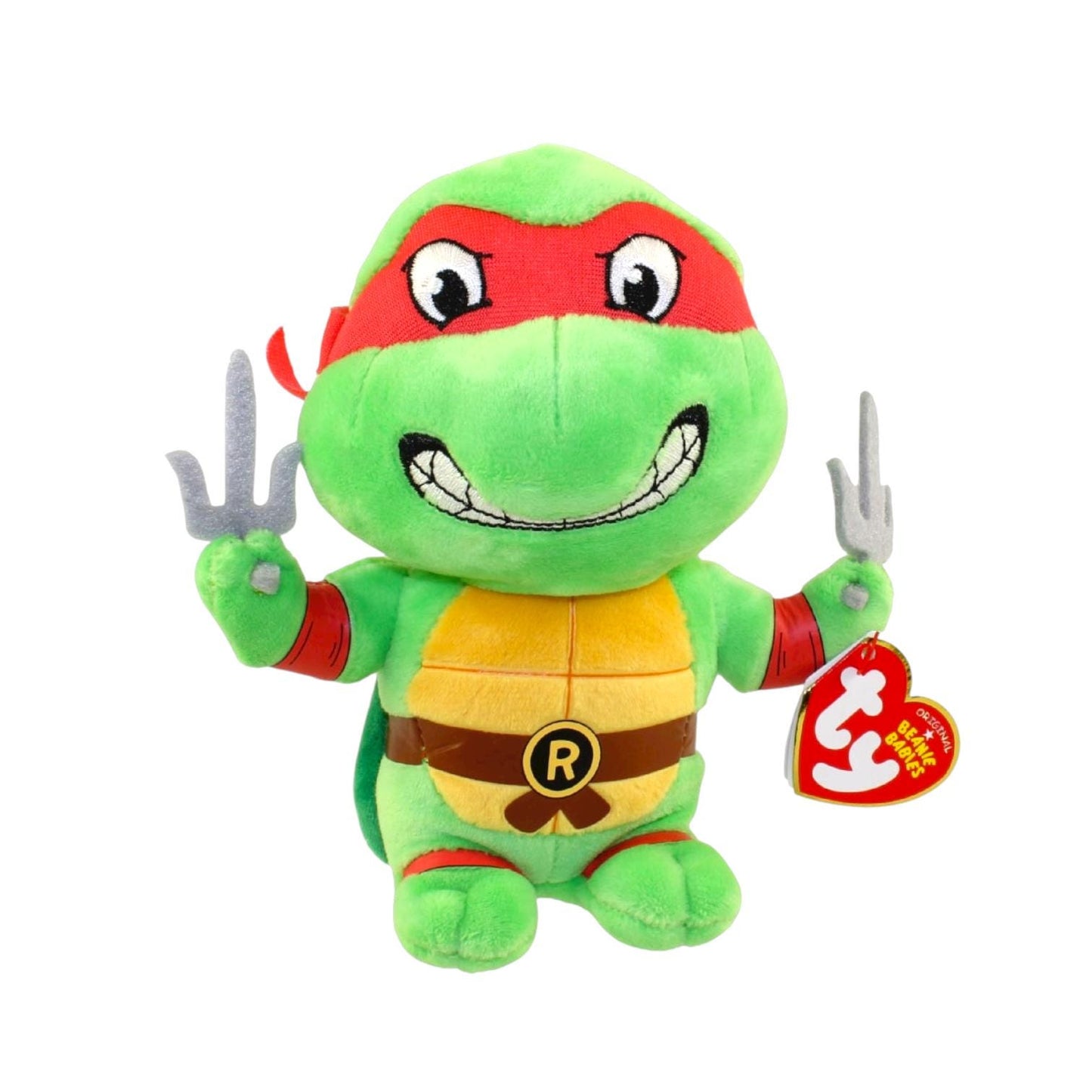 Ty Beanie Babies Teenage Mutant Ninja Turtles Donatello, Raphael, Michelangelo, Leonardo
