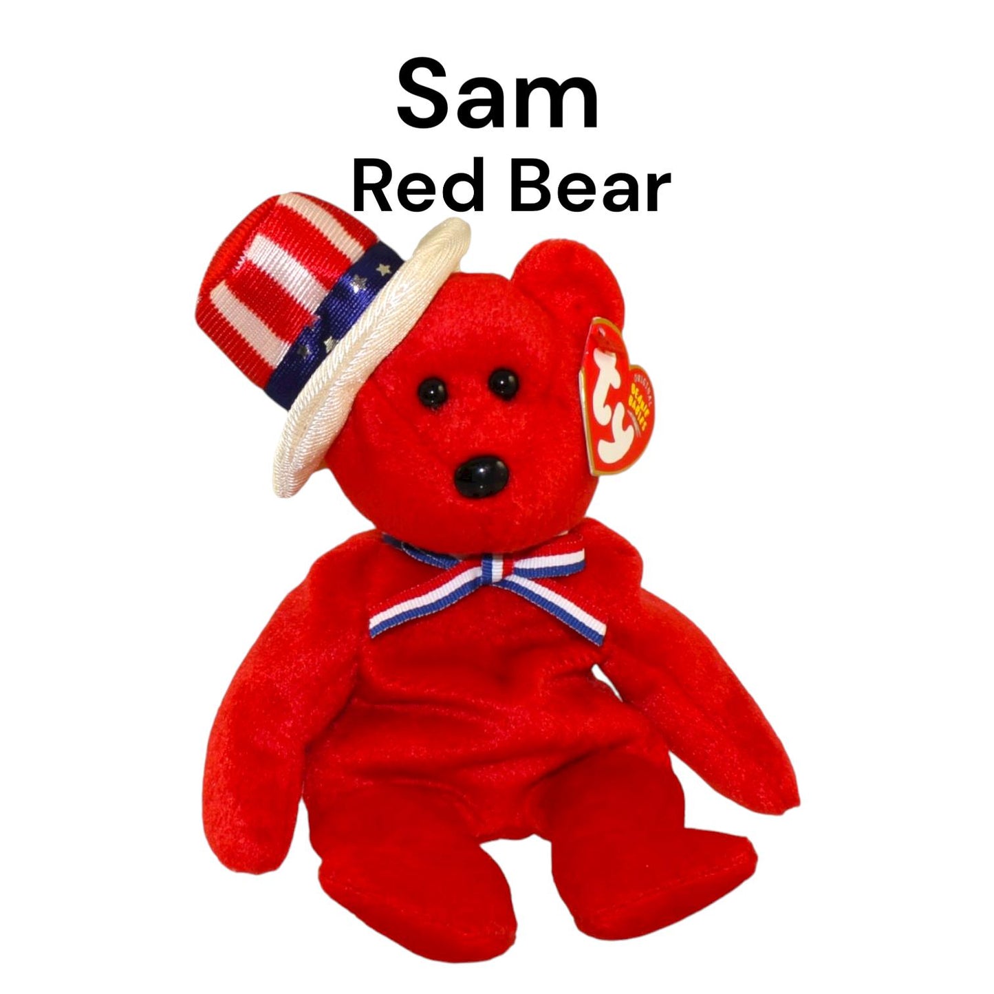 Ty Beanie Babies USA Patriotic, America, Sam, Liberty, USA, First Dog, Founders