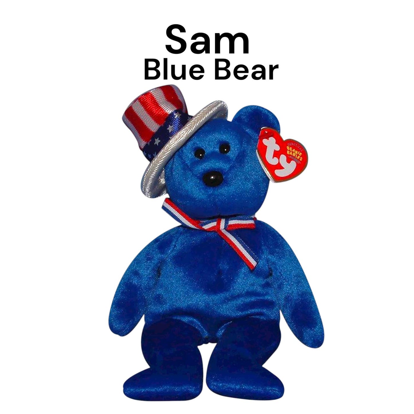 Ty Beanie Babies USA Patriotic, America, Sam, Liberty, USA, First Dog, Founders