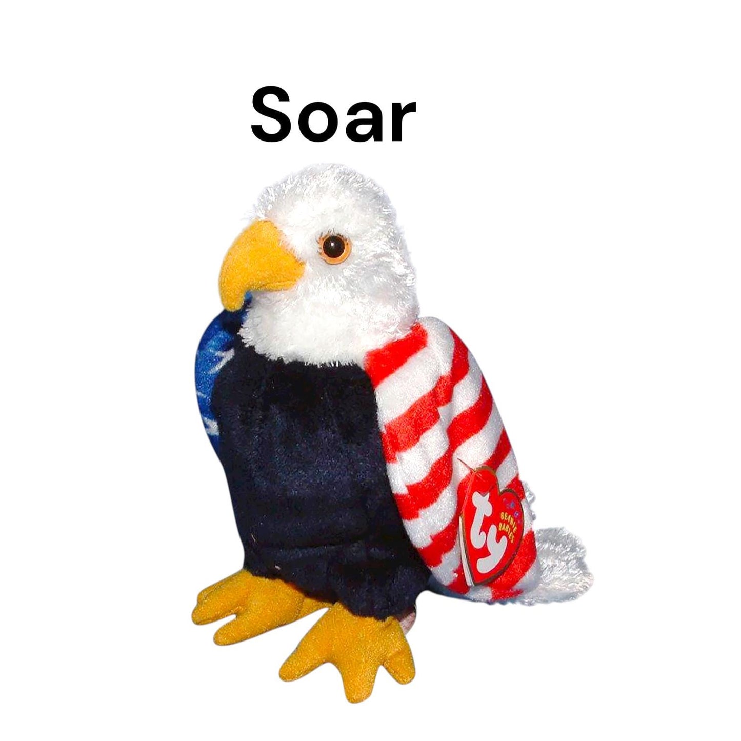 Ty Beanie Babies Birds Eagles, Rooster, Cardinal, Soar, Free, Valor, American, Homeland, Redford, Serenity, Buzzy, Early, Serenade, Crooner