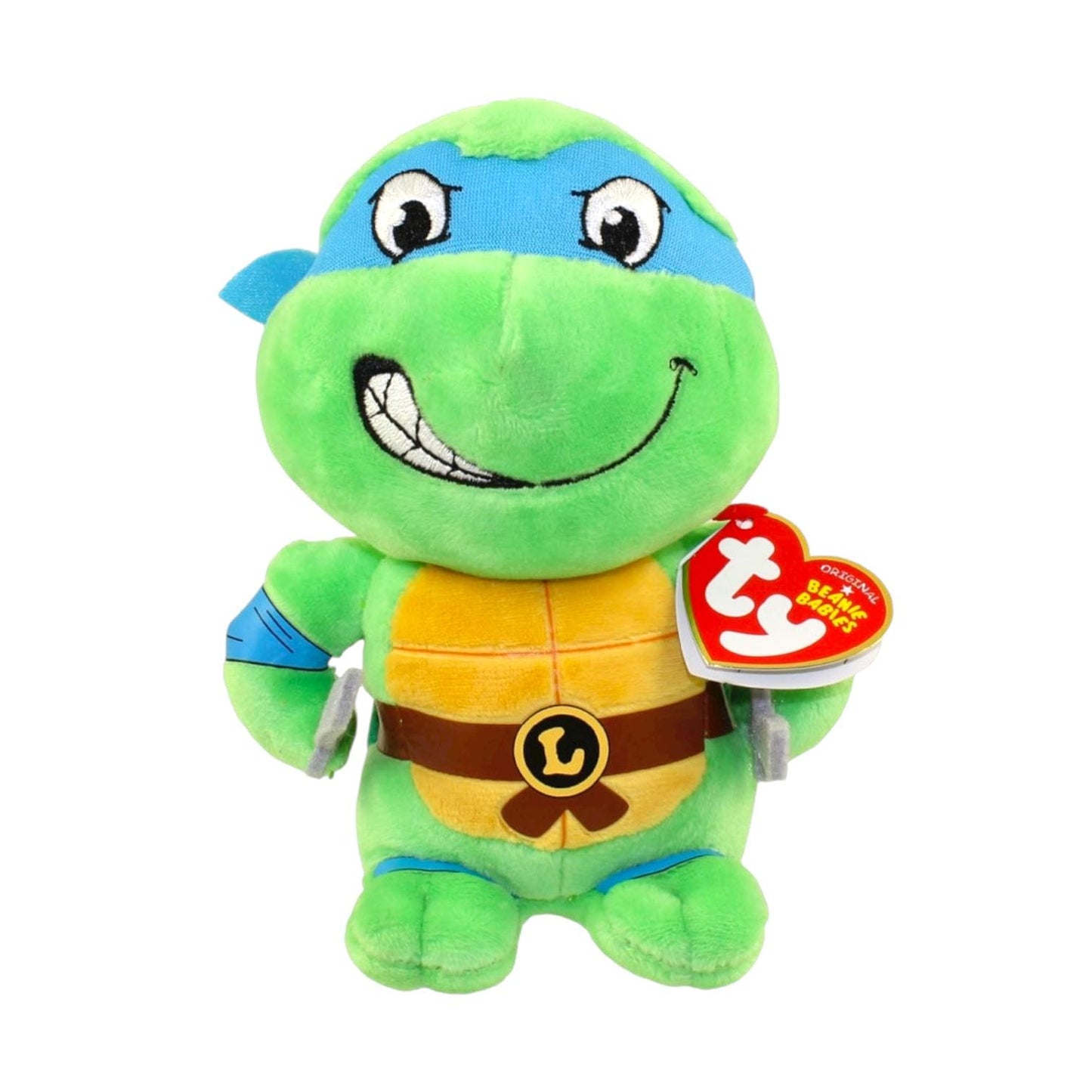 Ty Beanie Babies Teenage Mutant Ninja Turtles Donatello, Raphael, Michelangelo, Leonardo