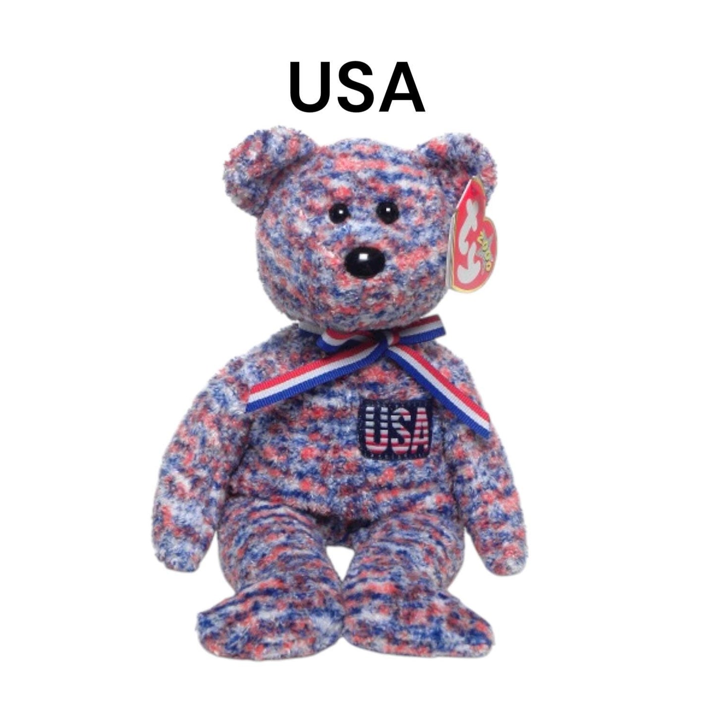 Ty Beanie Babies USA Patriotic, America, Sam, Liberty, USA, First Dog, Founders