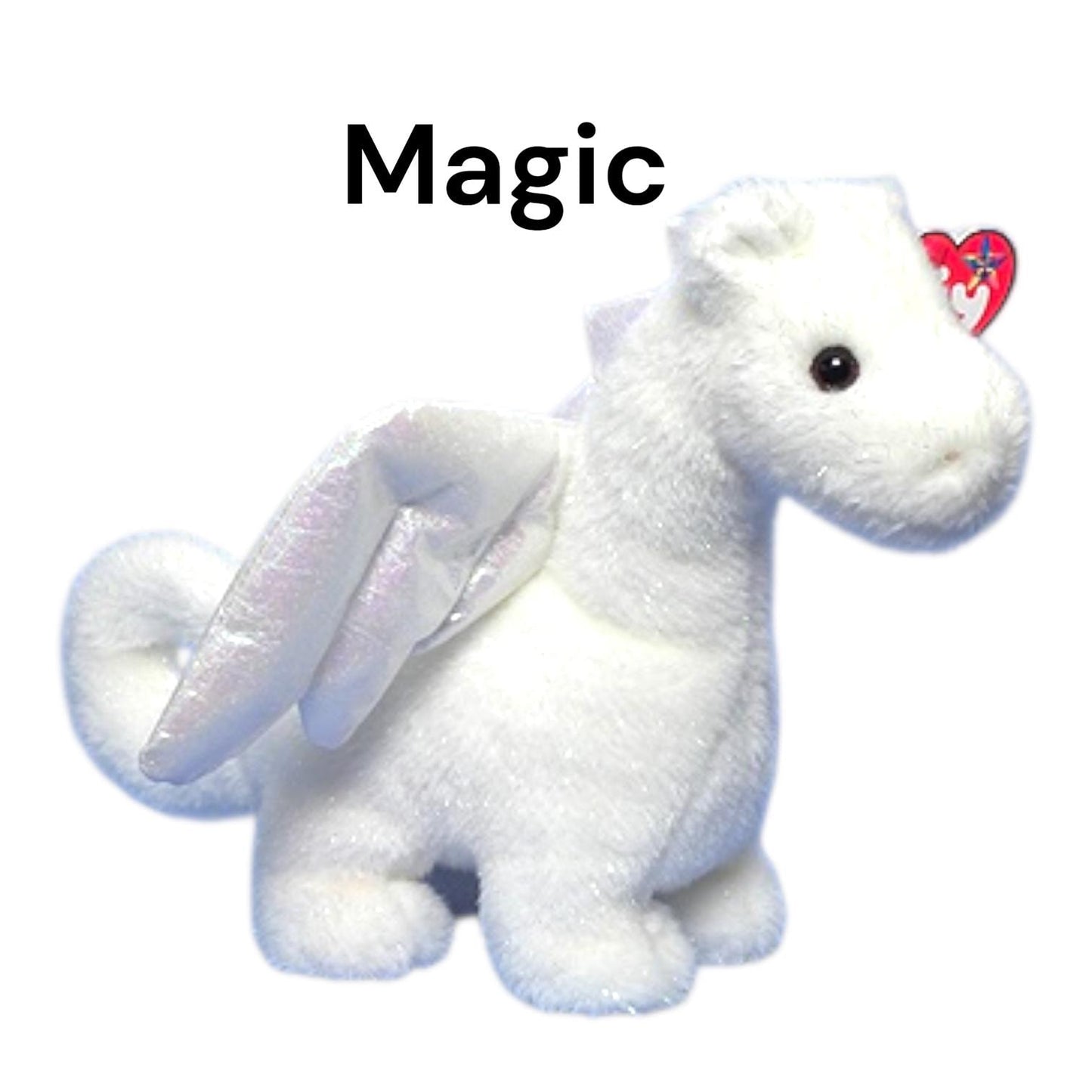 Ty Beanie Buddies Dragon Dinosaur Reptiles Scorch, Magic, Bronty, Steg, Rex, Swoop, Hornsby, Slither, Lizzy