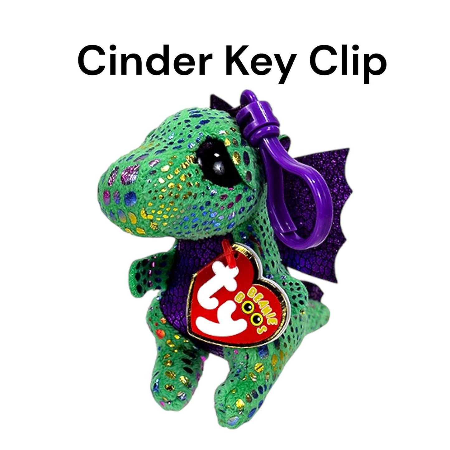 Ty Beanie Boos Dragons Saffire, Grindal, Cinder, Holly, Daphne, Spitfire, Mia, Flint, Spectra