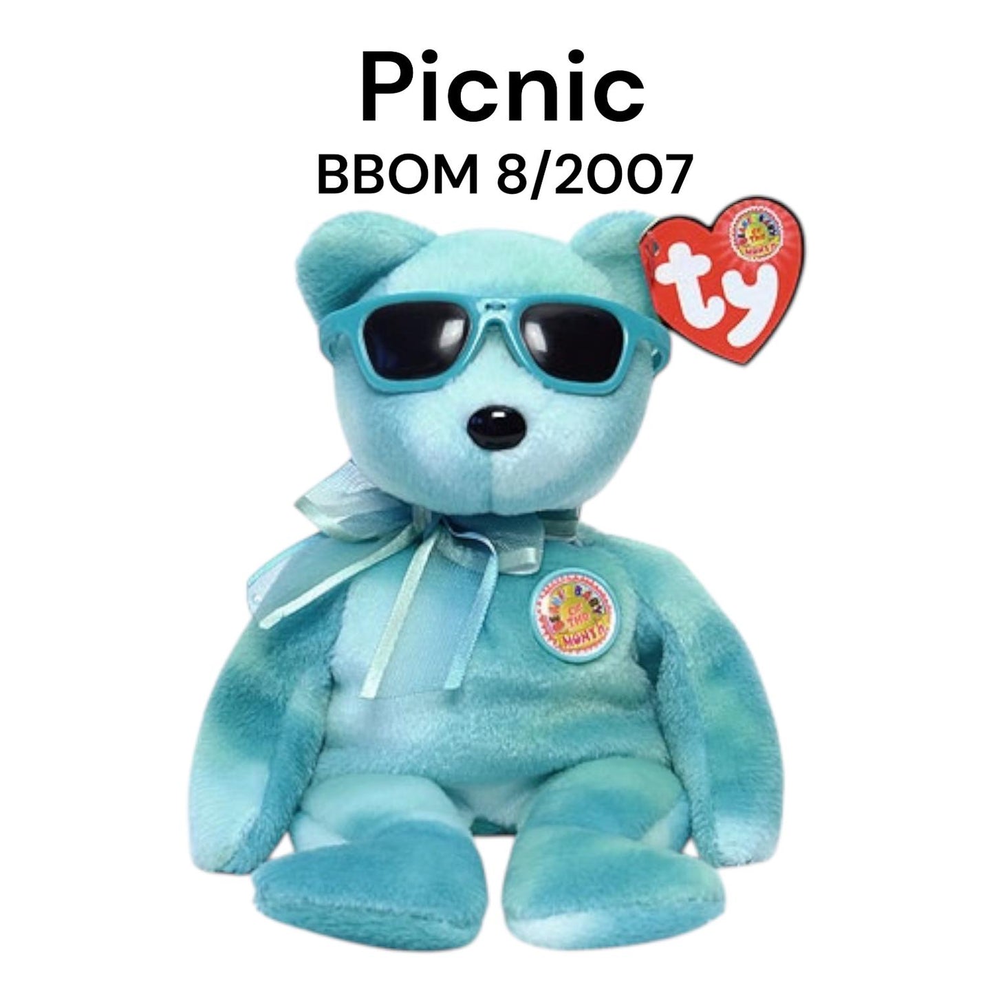 Ty Beanie Babies Bears BBOM Dabbles, Picnic, Popcorn, Comet, Astra, Alani, Thank You Bear, Dreamer, Lex, Harry, Beary Much, Huntley