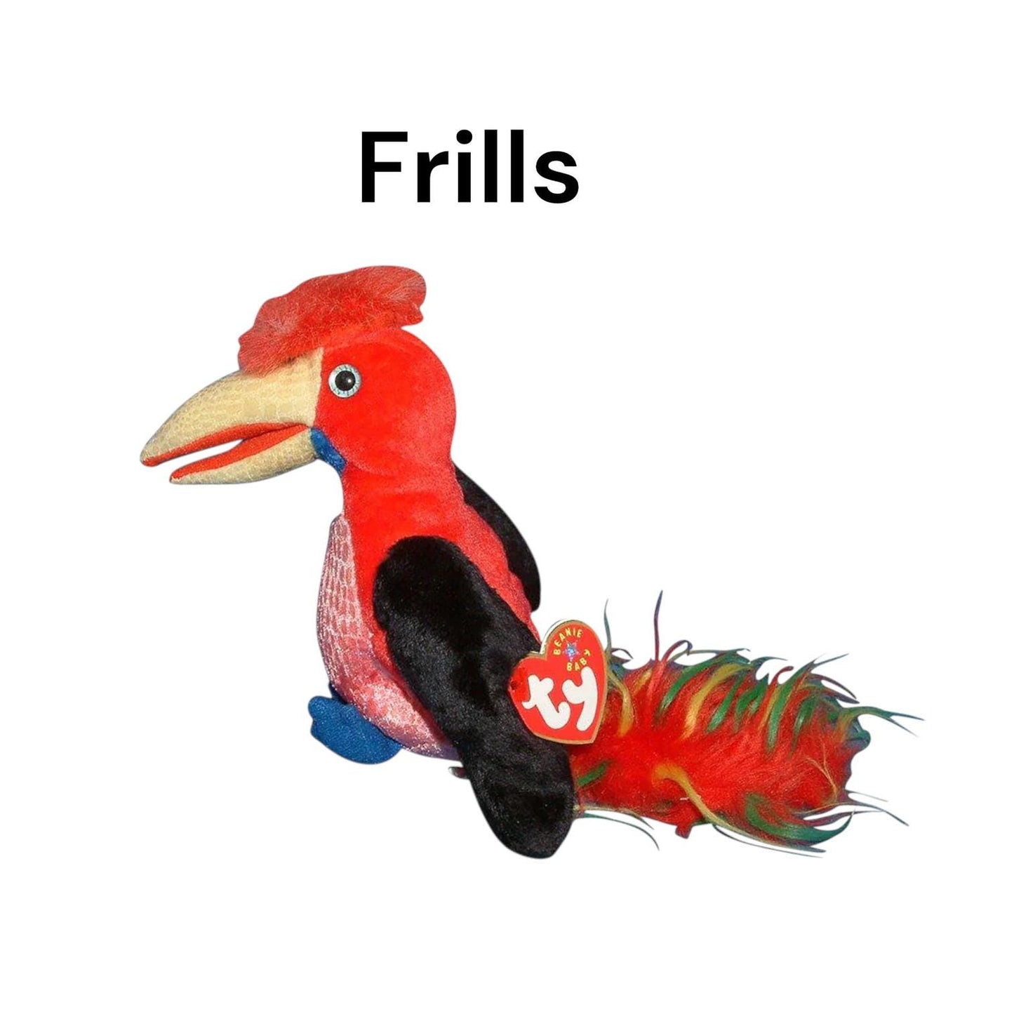 Ty Beanie Babies Duck Stork Ostrich & Goose Goddess, Gracie, Odette, Gussy, Jake, Stilts, Stretch, Frills, Loosy, Honks, Honker