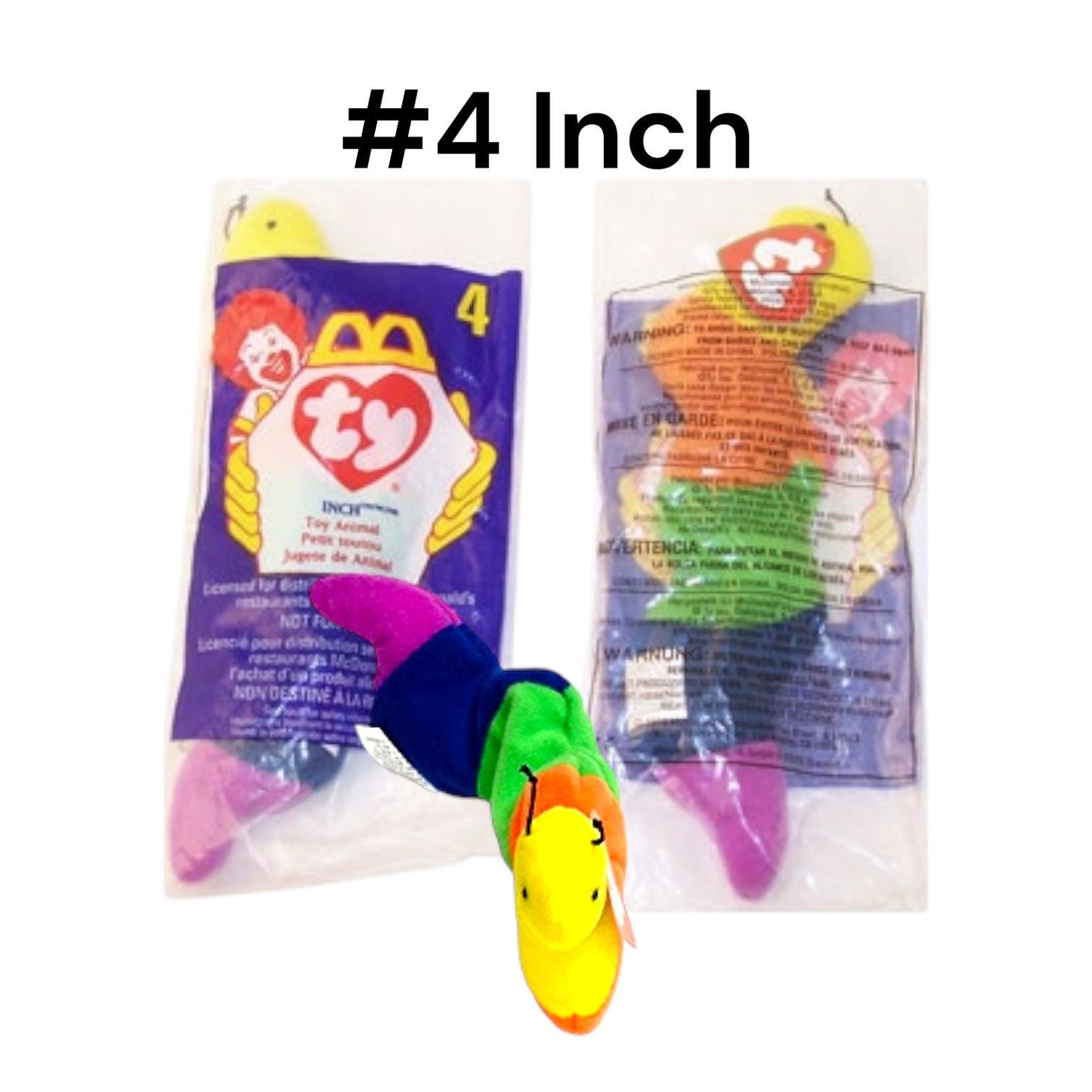 McDonald’s 1998 Ty Teeny Beanie Babies Happy Meal Toy Collection