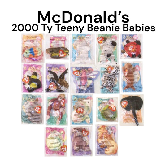 McDonald’s 2000 Ty Teeny Beanie Babies Happy Meal Toy Collection