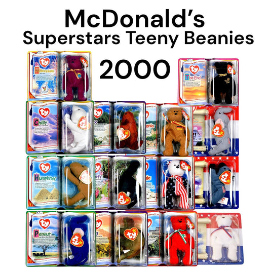 McDonald’s 2000 Ty Teeny Beanie Babies Superstars Collection