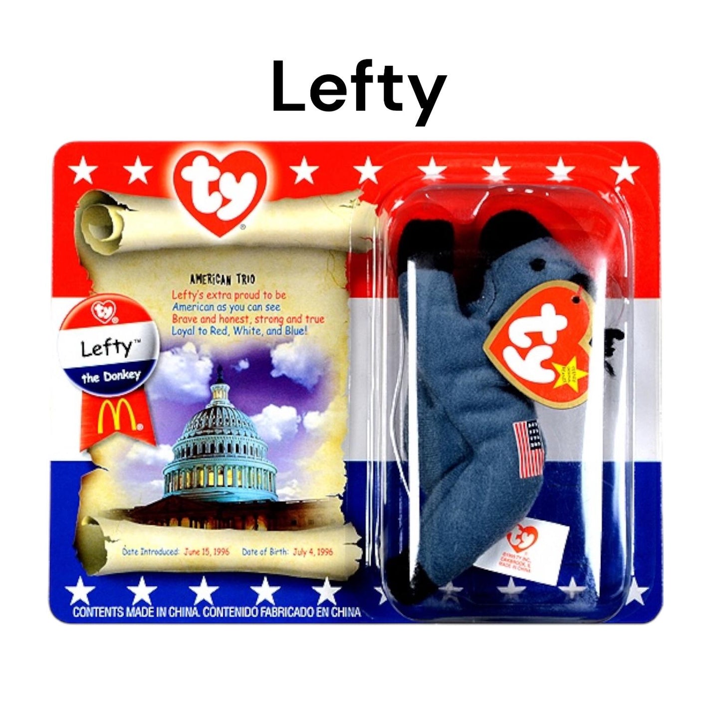 McDonald’s 2000 Ty Teeny Beanie Babies Superstars Collection