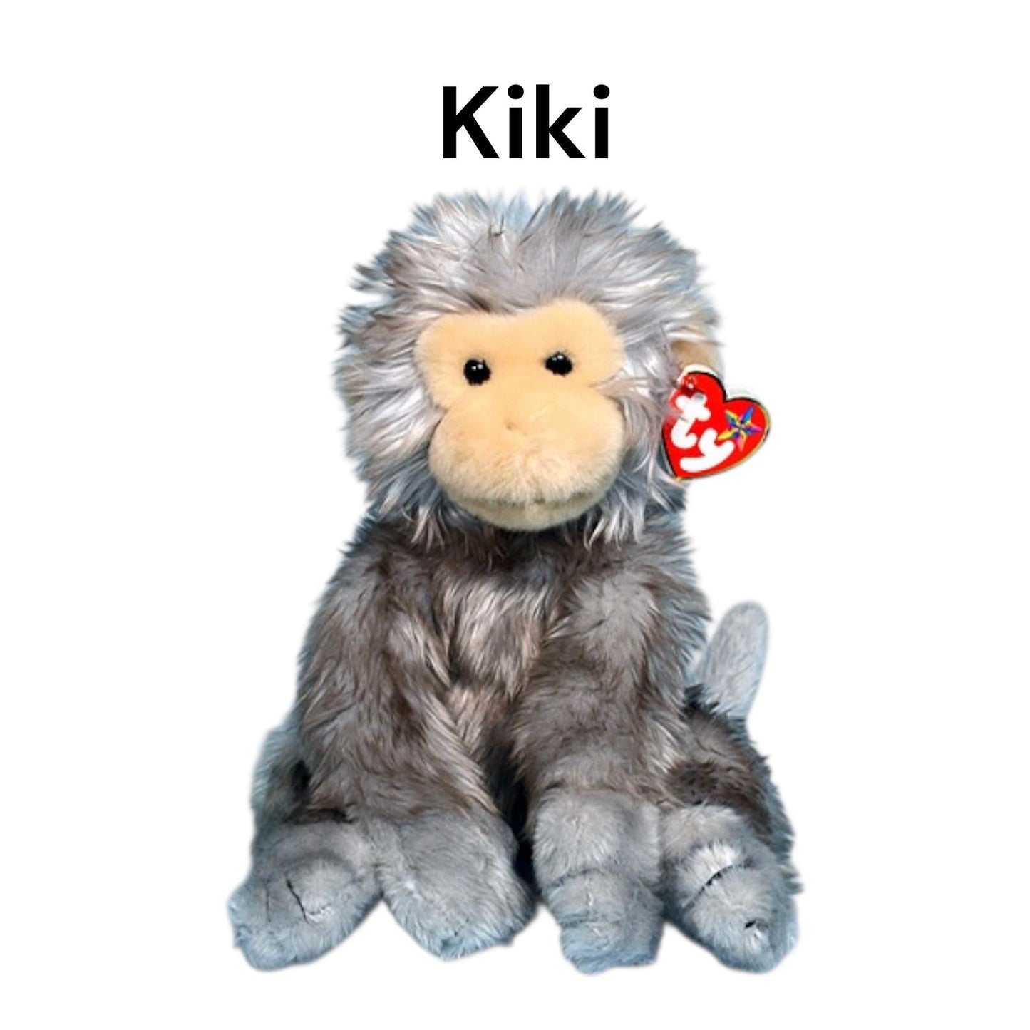 Ty Beanie Buddies Monkeys Bongo, Cheeks, Congo, Schweetheart, Bananas, Kiki, Mooch, Swinger, Bonsai, Tumba