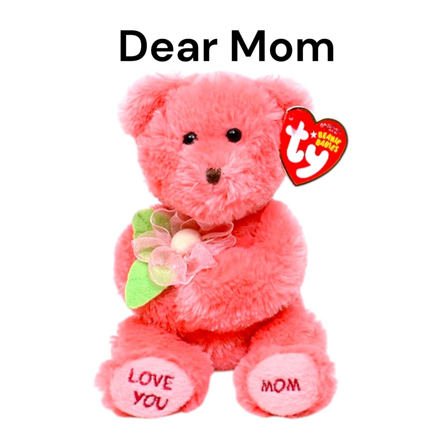 Ty Beanie Babies Mother’s Day Bears Mom, Mom-e, Dear, Dearest, Dearly Etc.