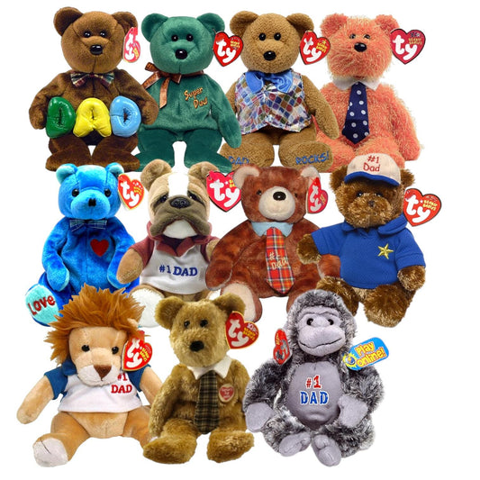Ty Beanie Babies Fathers Day Bears