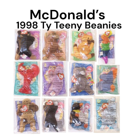McDonald’s 1998 Ty Teeny Beanie Babies Happy Meal Toy Collection