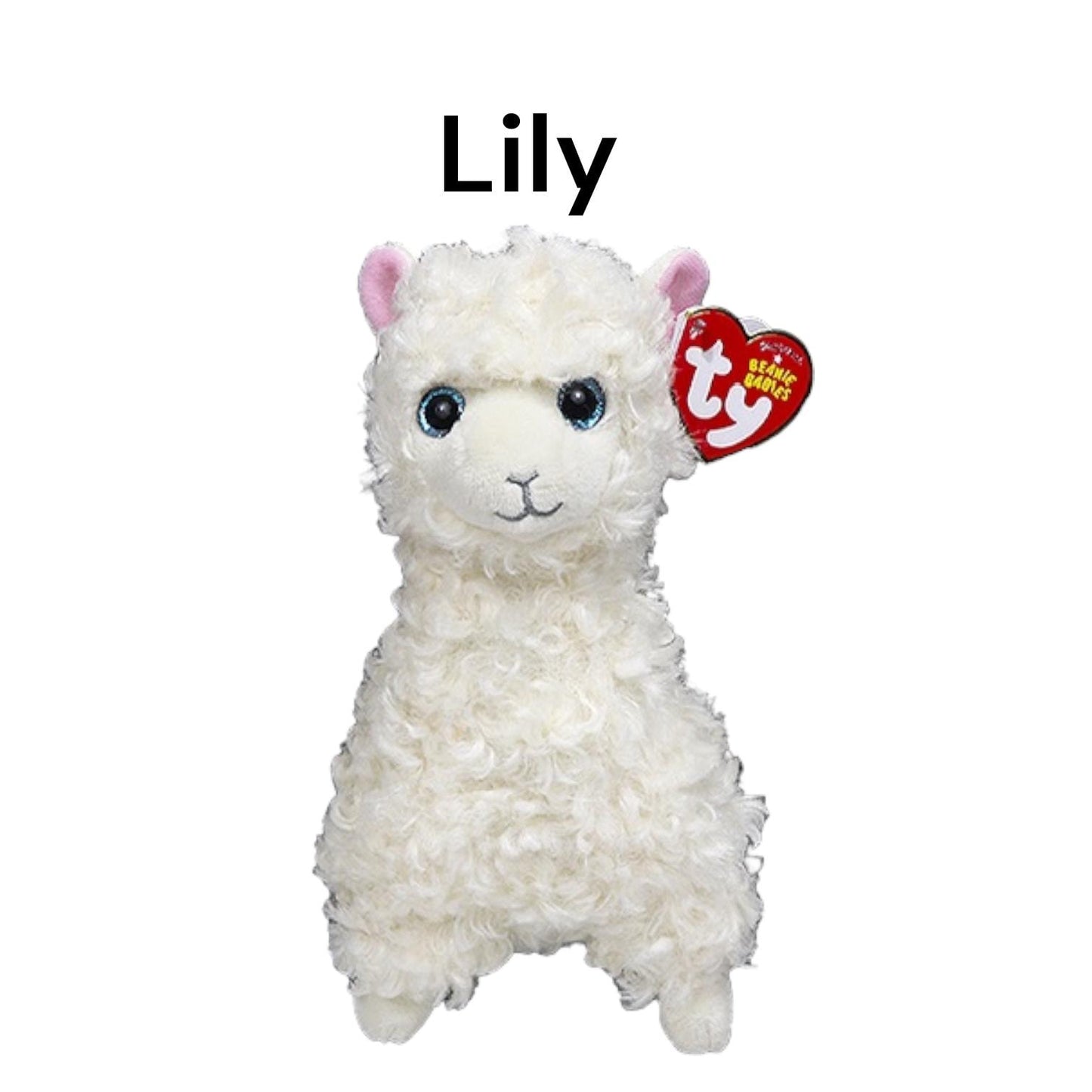 Ty Beanie Babies Llamas Lily Lola Lana