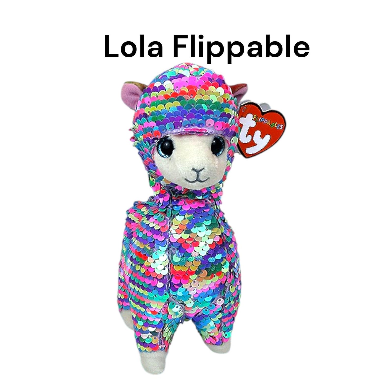 Ty Beanie Babies Llamas Lily Lola Lana